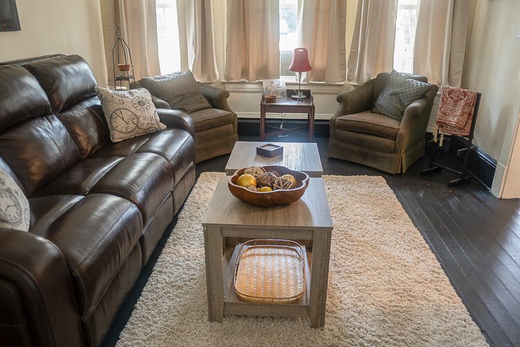 Interior of some of the other houses KNN has rehabbed in the neighborhood.